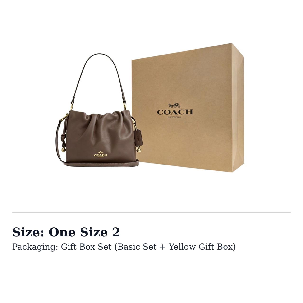 COACH Faye Leather Crossbody Bag, Shoulder