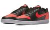Nike Ebernon AQ1775-004 Men's Black/Habanero Red Low Top Sneaker Shoes Bred