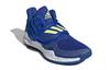 adidas Deep Threat Abrasion Resistant Low Top Children's Basketball Shoes Blue GZ0094