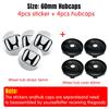4pcs 56mm 60mm Car Wheel Center Hub Center Cap Rim Hub Dustproof Cover Emblemem For Honda Accord CRV XRV Civic Odyssey ahn256