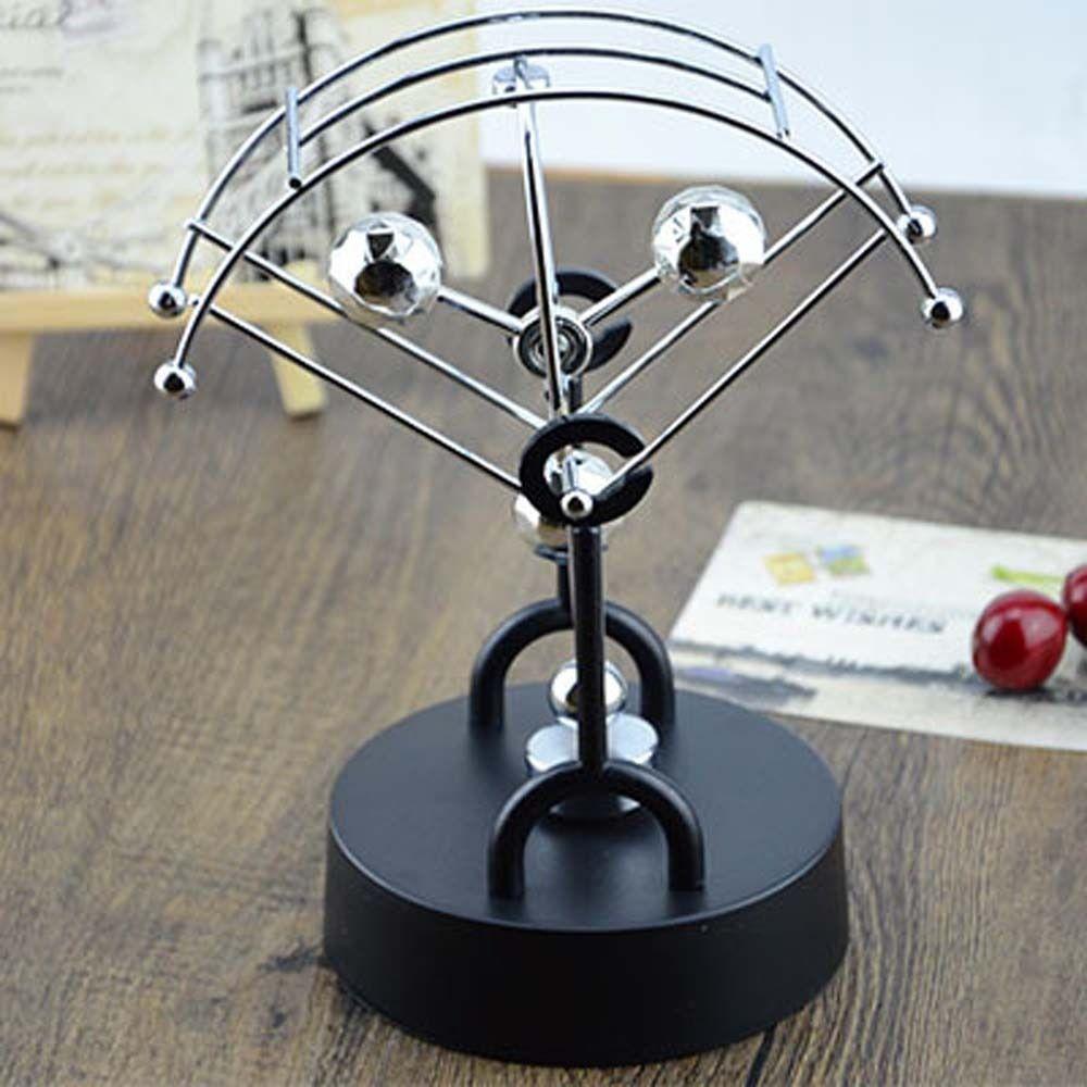 Motion Physical Pendulum Ball Figurine Rotating Perpetual Science Pendulum Toy  Desk Ornament