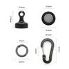 Magnetic Fishing Clip Durable Metal Anti-Lost Accessory for Outdoor Fishing Tool Organization
