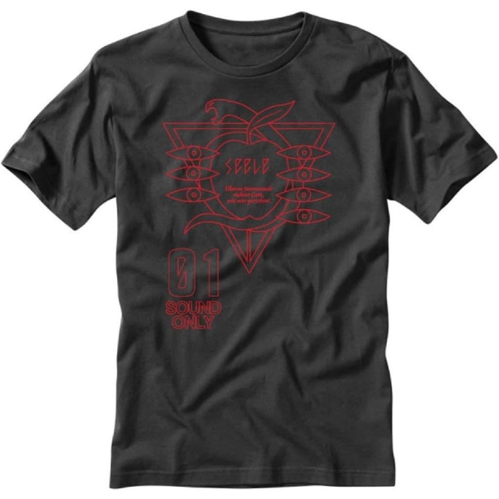 TeeINKS Evangelion Seele Unit 01 Black T Shirt (Large)