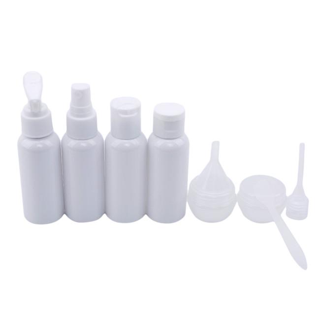 Buy Refillable Bottles Set Package Cosmetics Plastic Pressing Spray