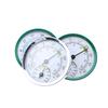 2 In 1 Aluminum Alloy Thermometer Hygrometer Wall-Mounted Thermometer For Home Office Temperature Humidity Meter