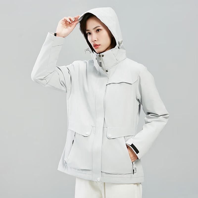 Fengxun Unisex 3-in-1 Down-Lined Outdoor Jacket FXHR7018-1