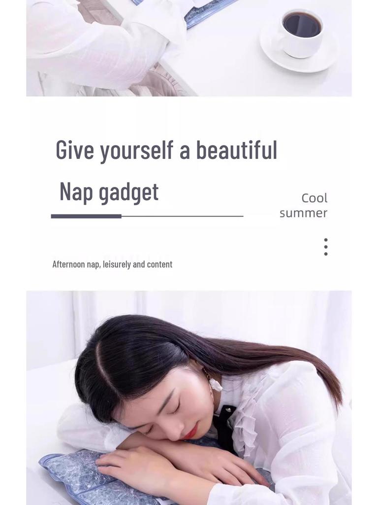 Breathable Cooling Gel Seat Cushion for Office Chair & Car - Ideal for Long Sitting