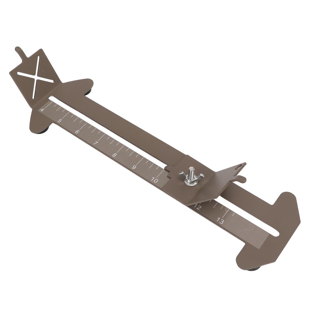 Paracord Bracelet Jig Kit Adjustable Length Bracelet Maker Metal Weaving DIY Craft Paracord ToolsKhaki