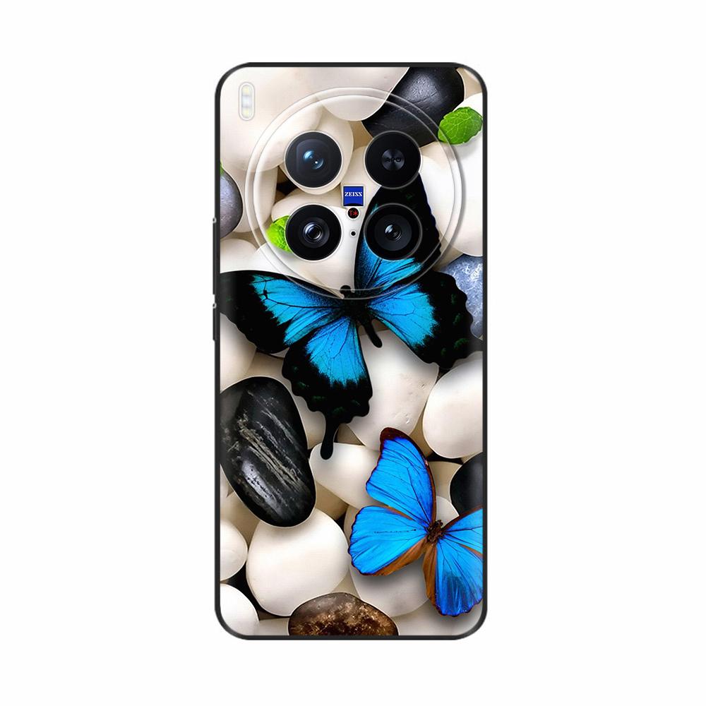 For Vivo X200 Ultra Case Soft TPU Cute Cartoon Painted Back Shell Cover For Vivo X200 Pro Mini Phone Cases for Vivo X200 Pro 5G