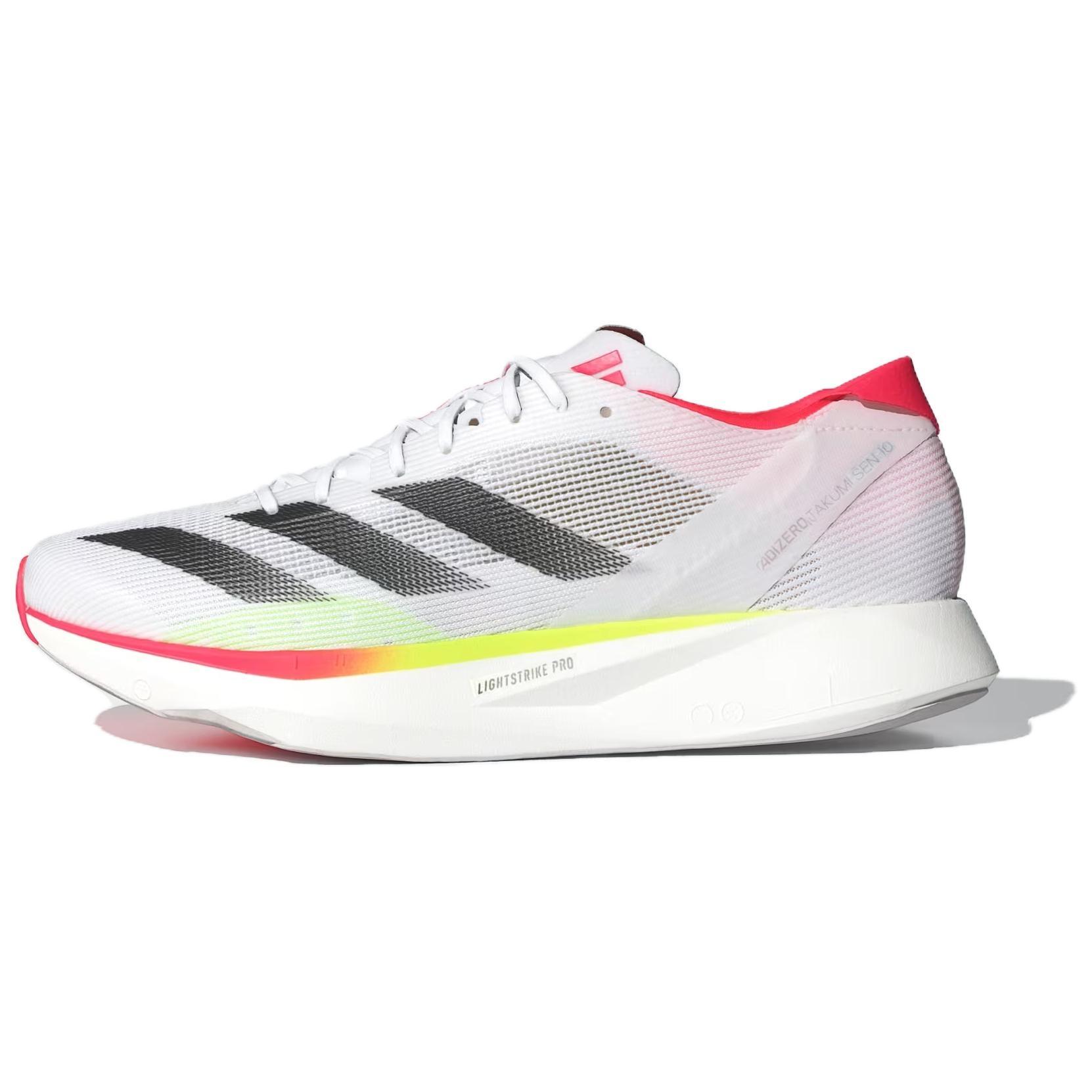 adidas Adizero Takumi Sen 10 Cloud White Core Black Lucid Red Men s IH5712 EU 40