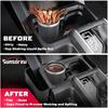 2 In 1 In Cup Holder For Toyota Tacoma 2016- Center Console Cup Holder Ert Silicone Drink Organizer Holder For Tacoma Interior Upgrade Accessories