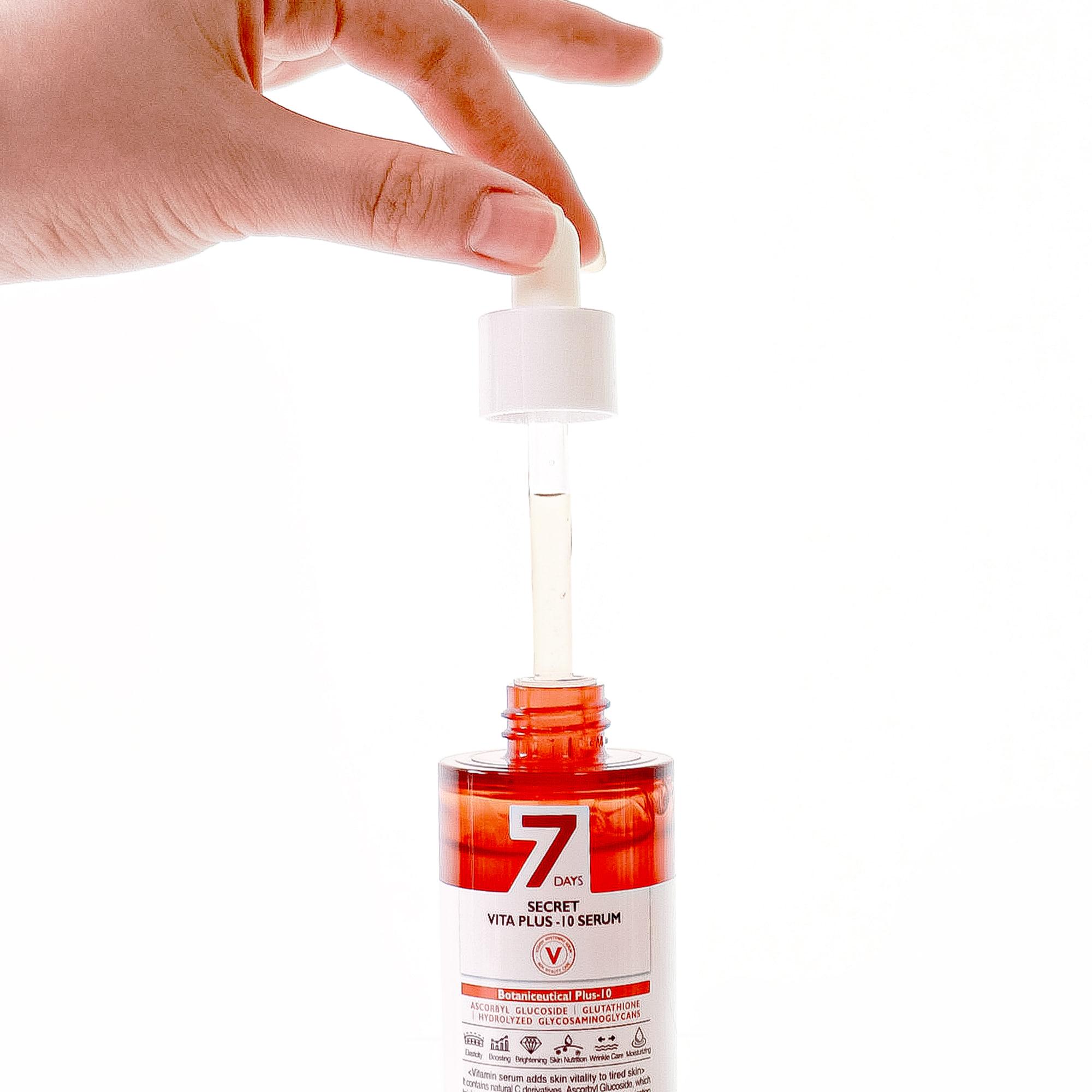 Authentic May Island 7 Days Secret Vita Plus-10 Serum (50ml) – Intensive Brightening & Radiance Boost Korea Shipping