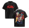 Vintage Washed Anime Tengen Toppa Gurren Lagann Graphic T Shirt Unisexs Oversized Harajuku Fashion Short Sleeve Tshirt Streetwear