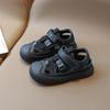 New Arrival Hollow Children Fashion Footwear Soft Durable Rubber Sole Mesh Kids Shoes Comfortable Boy Sandals Beach Shoes I01245