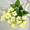 Flower Artificial Jasmine Wedding Hotel Restaurant Decoration Ornament Desktop