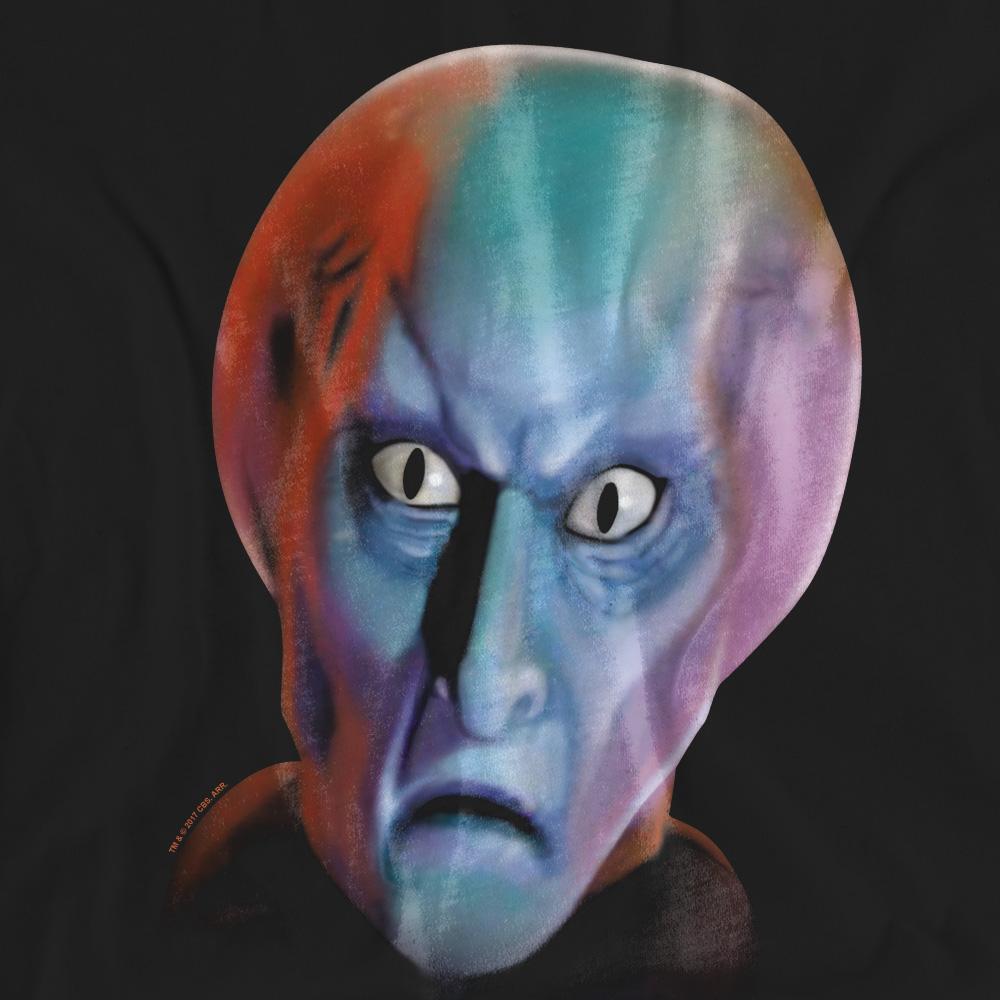 Star Trek Unisex Adult Balok Head T-Shirt