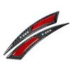 WCHT7 Car Wheel Eyebrow Strip Anti-collision Stickers Warning Reflector Decal For BMW X1 X2 X3 X4 X5 X6 X7 GT E53 E70 E71 F25 E84 M