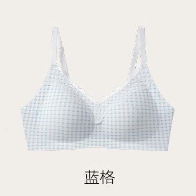 Broken lace mark fixed cup soft support no anti-sagging no steel ring bra