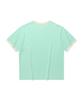 WACKY WILLY Kiki Ringer Short Sleeve T-Shirt Mint