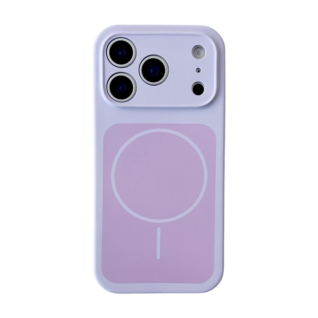 Apple 17 Pro Max Dual-Color Liquid Magnetic Full Coverage iPhone 16 Silicone Drop-Proof Case