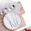 4Pcs/Set Mixing Spoons Small Flower Teaspoon Stainless Steel Coffee Spoon Cute Ice Cream Dessert Spoon Kitchen Accessories