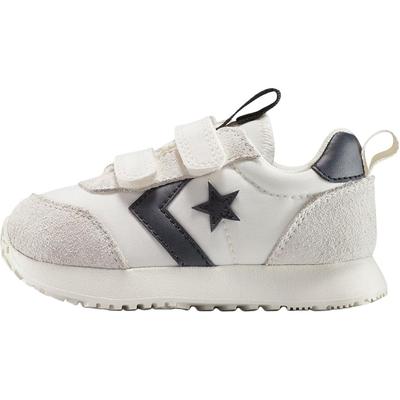 Omega Trainer EasyOn TD Vintage White Baby Sneakers Black Egret A15561C