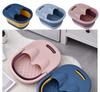 Clowin Foldable Foot Spa Bucket for Home Foot Spa Bucket with Pink Use, Lid, Insulated, Portable, (Type A)