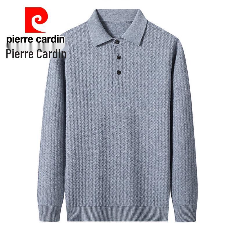 Pierre Cardin Men's Polo Collar Knit Sweater