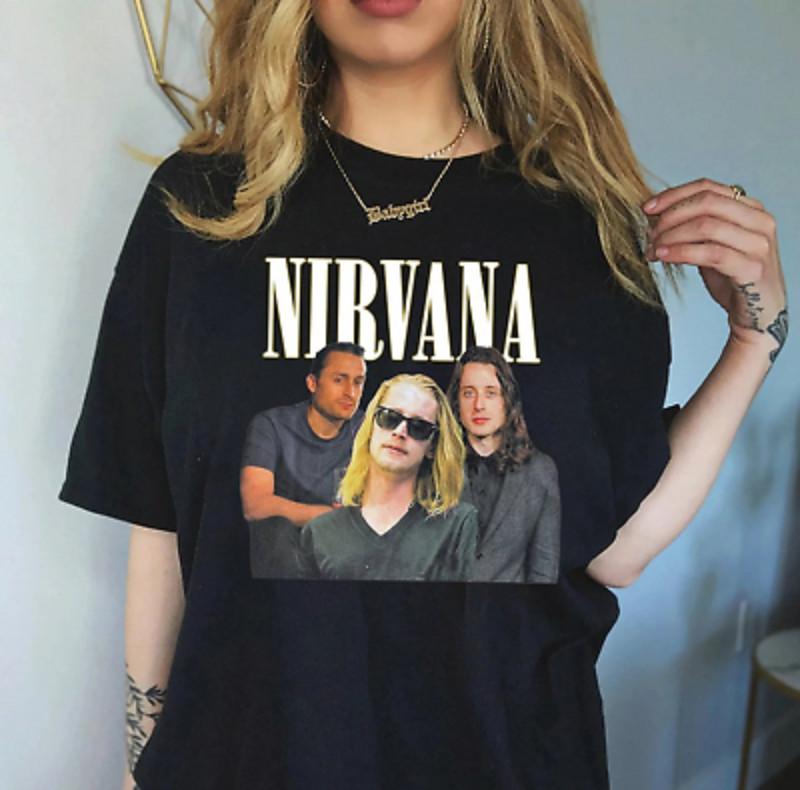Калкин Нирвана  Братья Калкин Футболка Nirvana Унисекс S