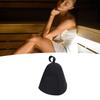 2pcs Men Sauna Hat Thick Absorbent Heat Insulating Breathable Sauna   Steam Bath Accessories