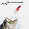 12CM/10G Luminous Shrimp Bait with Squid Jig Hook Realistic Bionic Artificial Lure Saltwater Freshwater Bass Walleye Trout Fishing Accessories