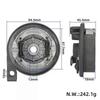 Trommelbremsabdeckung für Xiaomi 5 Plus Elektroroller Vorderrad Hinterrad Mechanische Bremsbeläge Teile