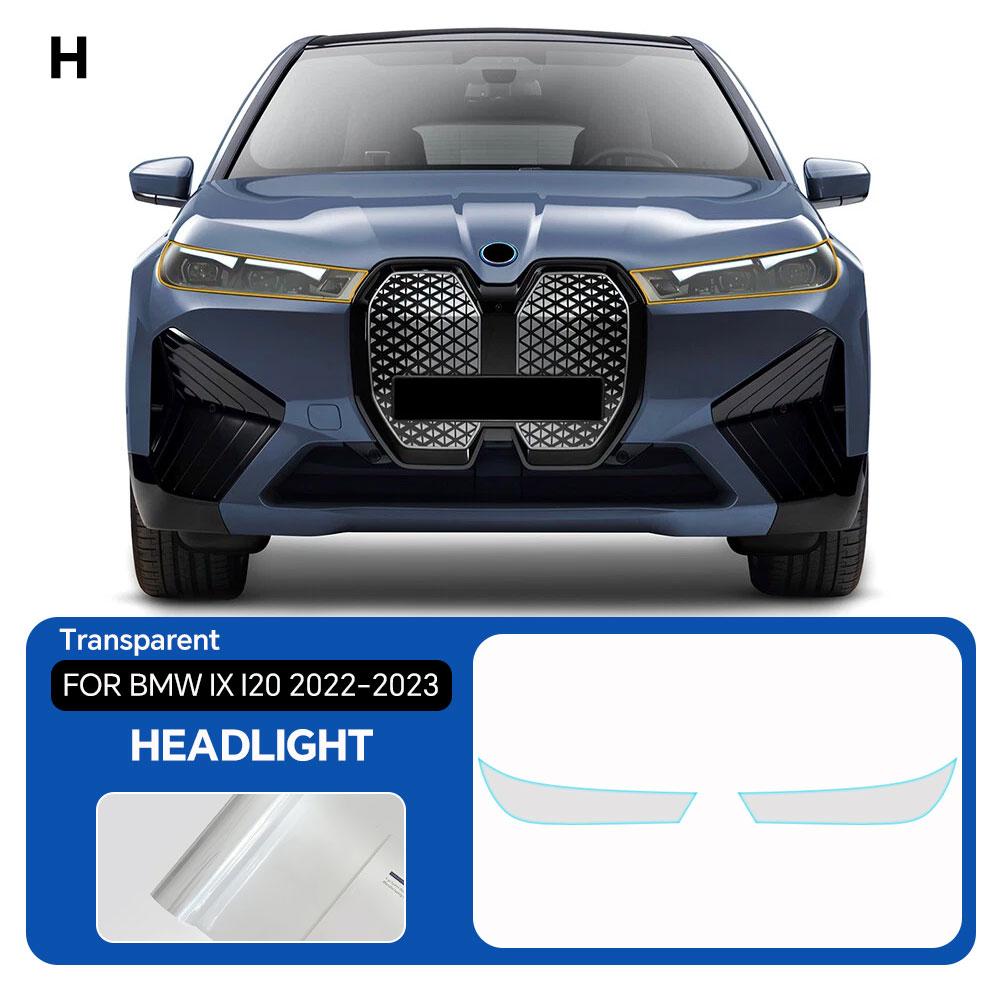 Headlight Rearview Door Side Skirt TPU Protection Film For BMW iX I20 - Pre-cut PPF Clear Bra Anti-scratch Resistant Kit
