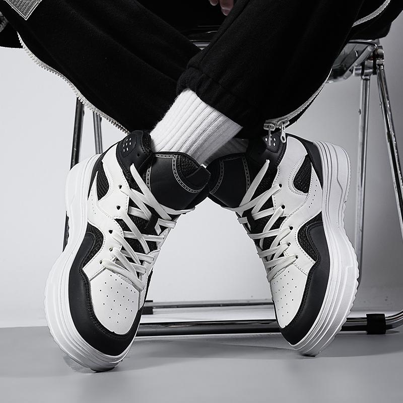 Мужские сверхлегкие высокие спортивные кроссовки большого размера для альпинизма — фото 22