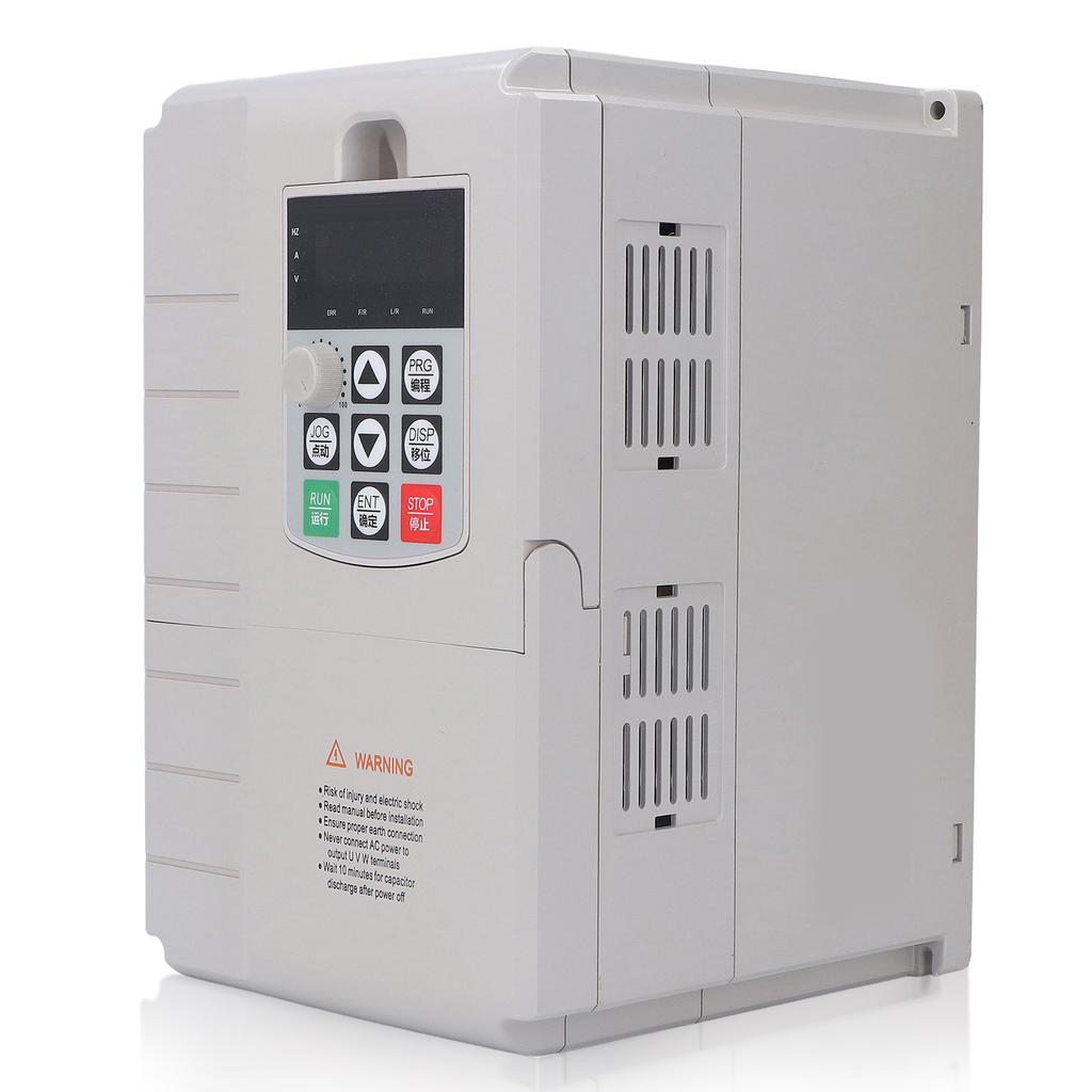 Frequency Converter 7.5KW Motor Speed Governor Single Phase 220V Input 3 Phase 380V Output