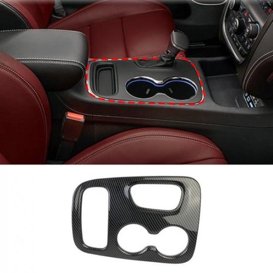 Carbon Fiber Console Gear Shift Panel Trim Cover for Dodge Durango 2018-