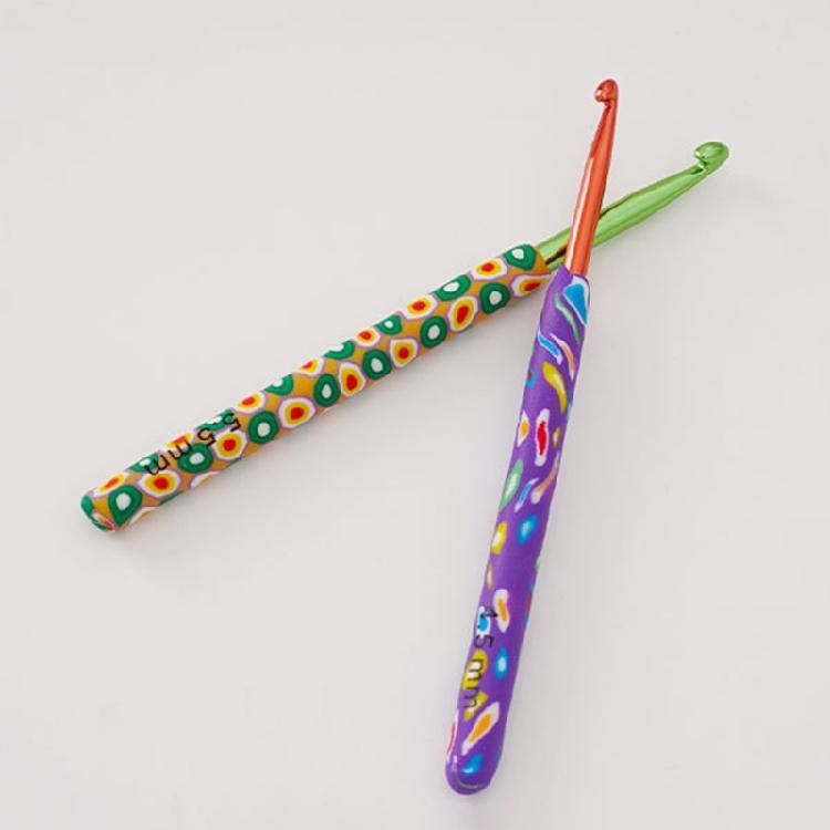 2MM-6MM Ergonomic Crochet Hooks Set, Crochet Needle for Beginner Hobbyist, Knitting Sweater Scarf Socks Hat Bag