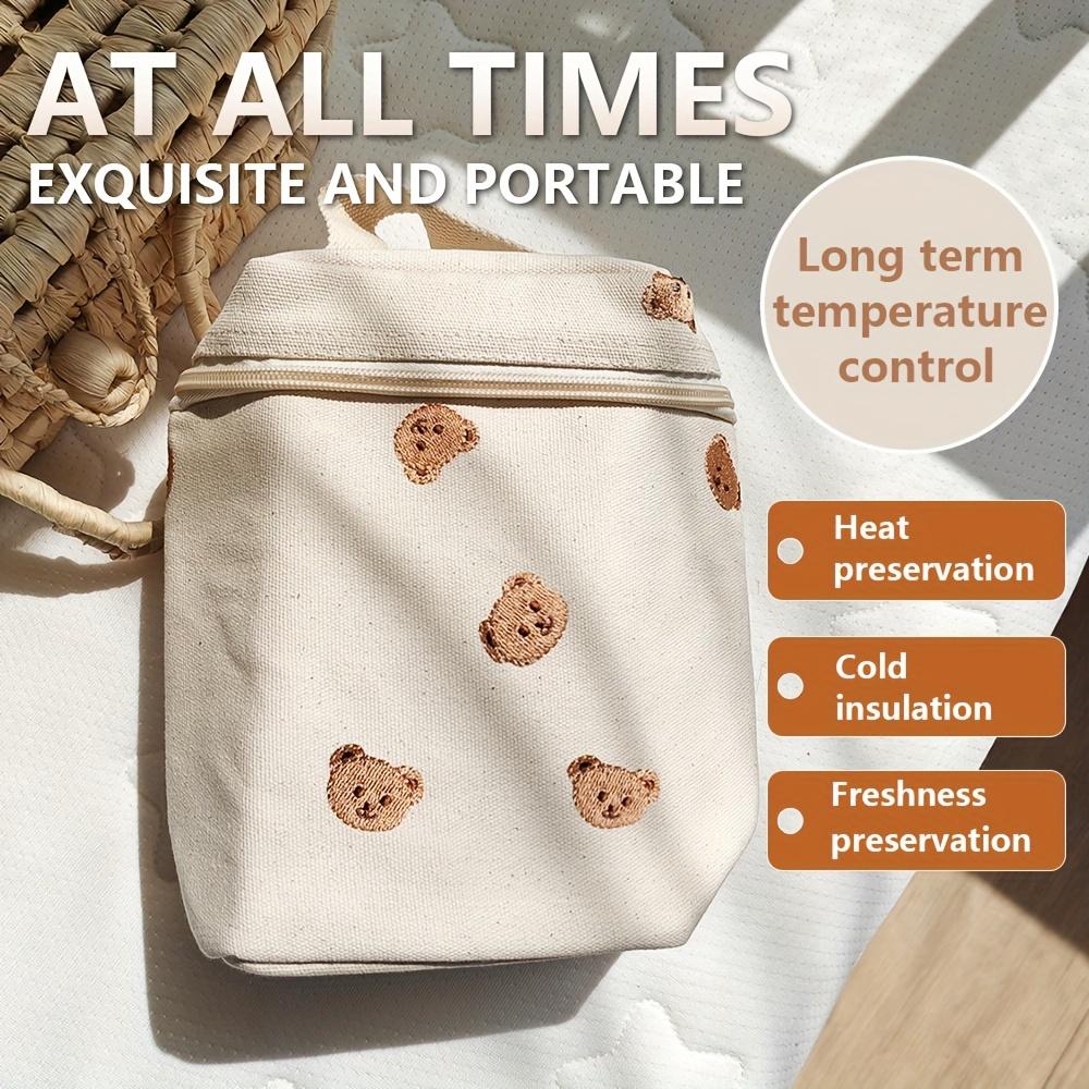 Foldable Insulated Bag - Keeps Milk Fresh, Durable & Easy Clean, Perfect for Moms On-The-Go!