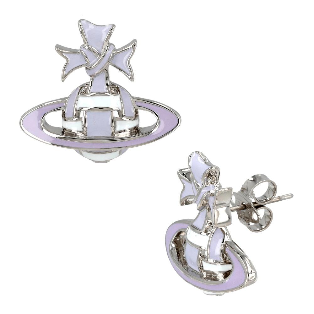 

Vivienne Westwood Ribbon Bath Relief Earrings 62010366 02p599 62010366 02P599