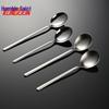 Stainless Steel Long Handle Deep Round Dessert Soup Spoon
