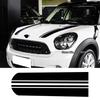 Hood Decal Bonnet Racing Stripes Engine Cover Vinyl Decal Stickers For BMW Mini Cooper Countryman R60 Clubman R55 2010-2016