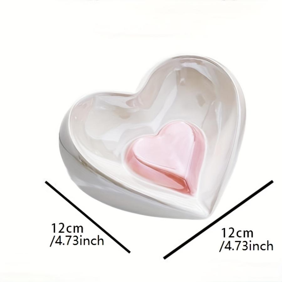 Love Drain Soap Dish Colorful Electroplated Lightweight Luxury Creative Bathroom No-Drill Ceramic Soap Holder Household Washbasin Storage Rack