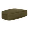 Coach Ella 36 Brand Logo Zipper Closure Cowhide Crossbody Shoulder Bag Large Women's Olive Green