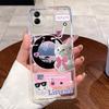 Casing For Samsung A04 A04e Case A045F A042F Clear Aesthetic Cute Cat Soft TPU Back Cover For Samsung Galaxy A04 A04e Phone Case