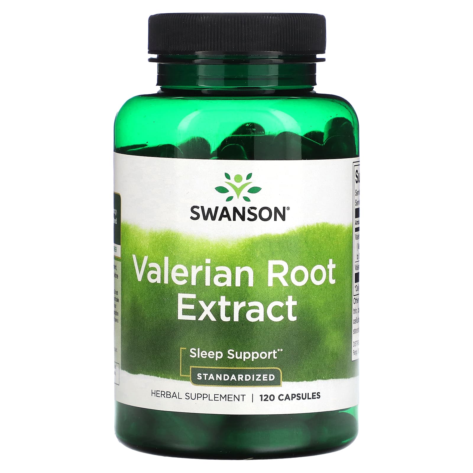 

Valerian Root Extract, Standardized, 120 Capsules