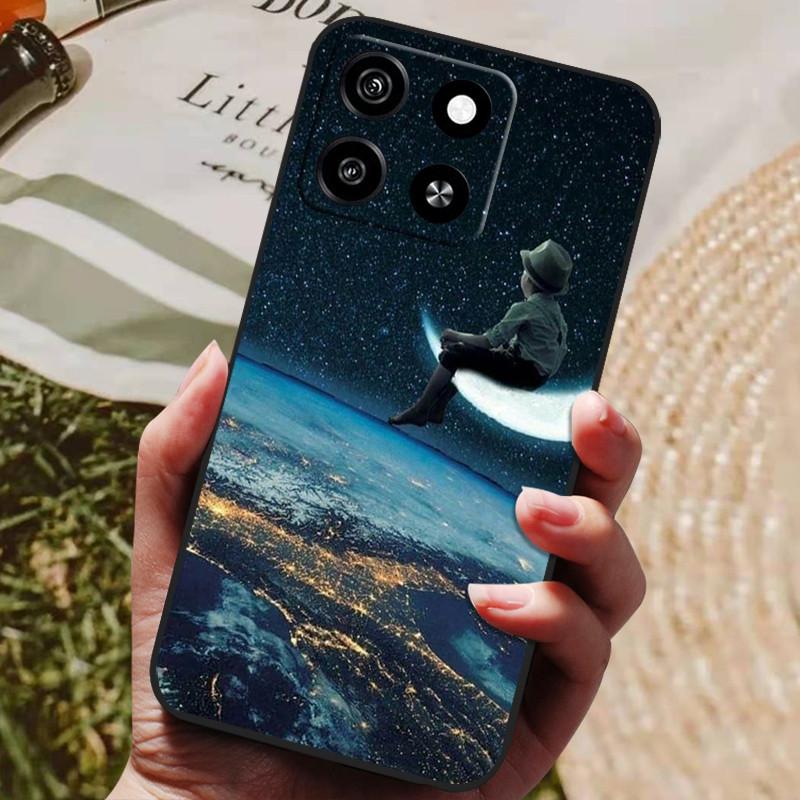 Für ZTE Blade A35 Hülle BladeA35 BladeA55 Luxus Bemaltes Handy Silikon Rückseite Für ZTE Blade A55 Hüllen Schutzhülle Capas