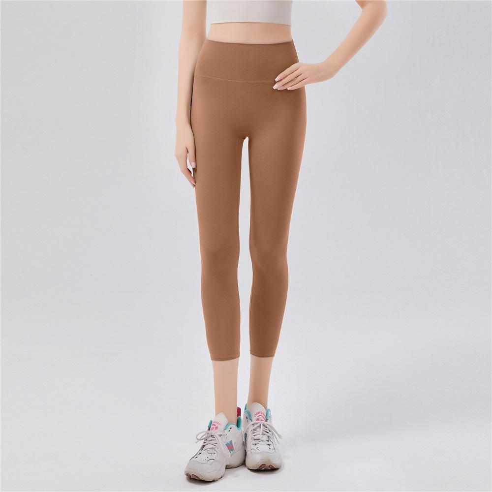 Quick Drying Yoga Pants For Women High Waist Slimming, Lifted Hips, Seven Quarter Pants, Sports, Wearing Tight Cycling Pants