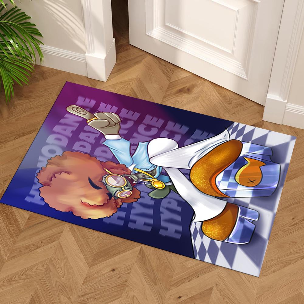 Plants Vs. Zombies Area Rug Suitable for Balcony Dining Room Playrooms Hallway Anti-slip Rug Decorate Offices Spiritual Gift
