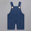 Newborn Denim Overalls & Hat Set for Baby Photo Shoots