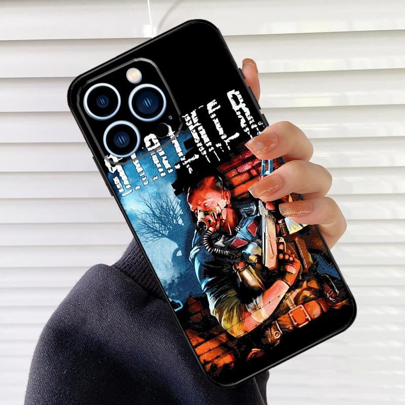Stalker Clear Sky Game Case For iPhone 16 15 13 14 Pro Max 12 Mini 11 14 Pro Max X XS XR Plus Soft Cover Coque